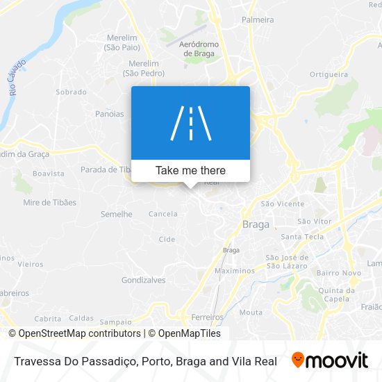 Travessa Do Passadiço map