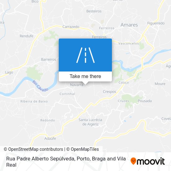 Rua Padre Alberto Sepúlveda map
