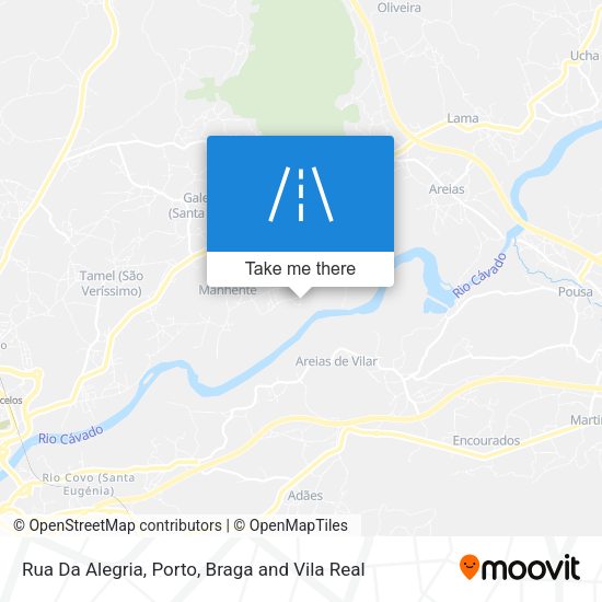 Rua Da Alegria map