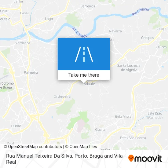 Rua Manuel Teixeira Da Silva map