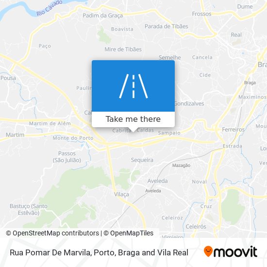 Rua Pomar De Marvila map