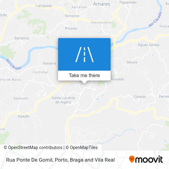 Rua Ponte De Gomil mapa