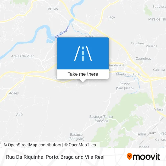 Rua Da Riquinha map