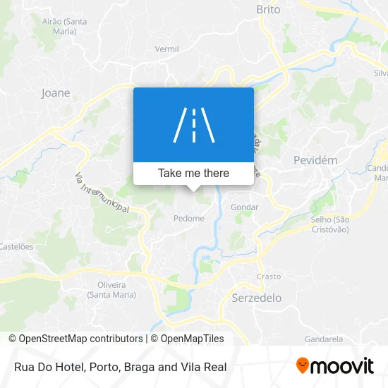 Rua Do Hotel map