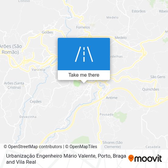 Urbanização Engenheiro Mário Valente map