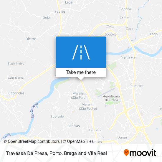 Travessa Da Presa mapa