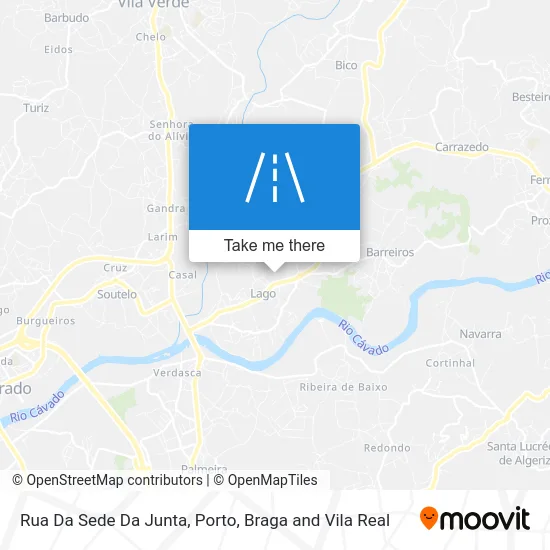 Rua Da Sede Da Junta map