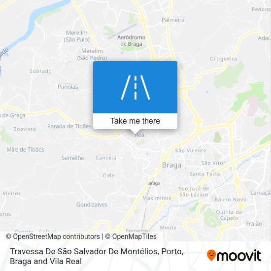 Travessa De São Salvador De Montélios map
