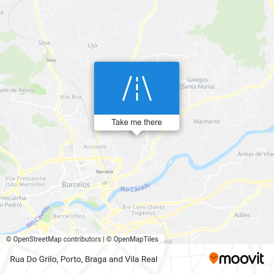 Rua Do Grilo map