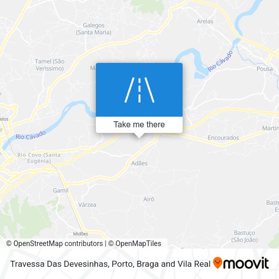 Travessa Das Devesinhas map
