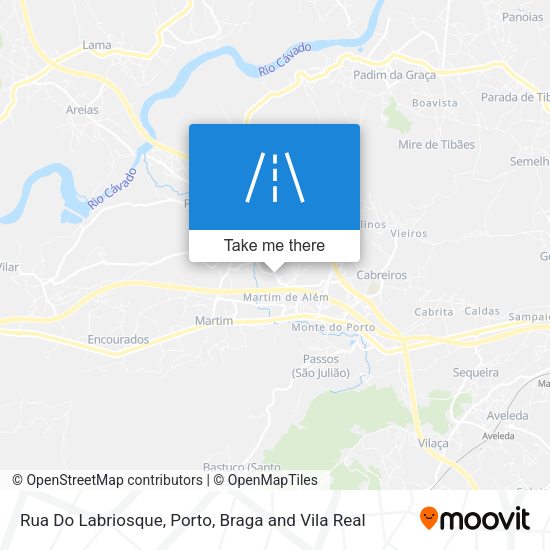 Rua Do Labriosque mapa