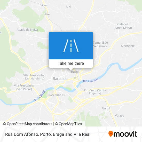 Rua Dom Afonso map