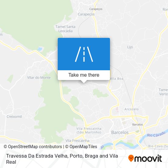 Travessa Da Estrada Velha map