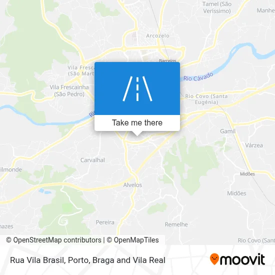 Rua Vila Brasil map