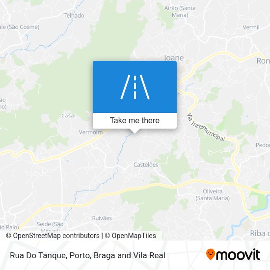 Rua Do Tanque map