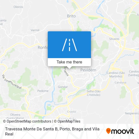 Travessa Monte Da Santa B map