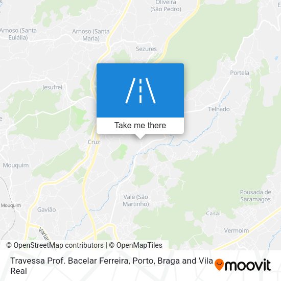 Travessa Prof. Bacelar Ferreira map