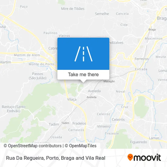 Rua Da Regueira map