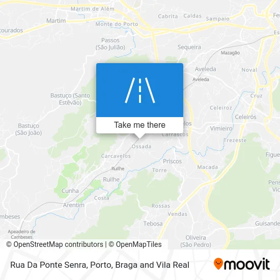 Rua Da Ponte Senra map
