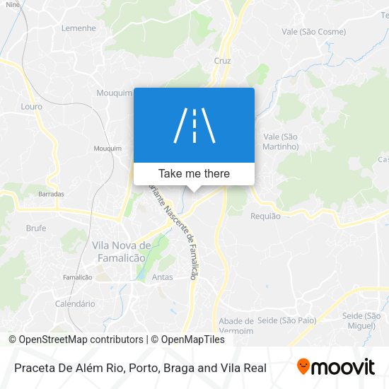 Praceta De Além Rio map