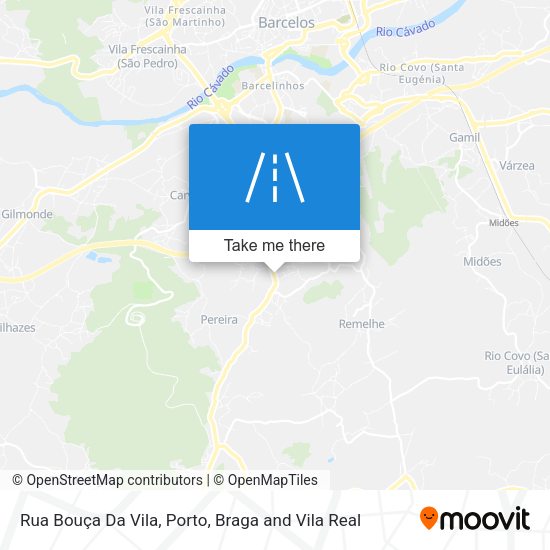 Rua Bouça Da Vila mapa