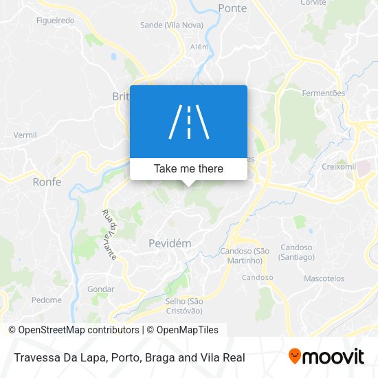 Travessa Da Lapa mapa