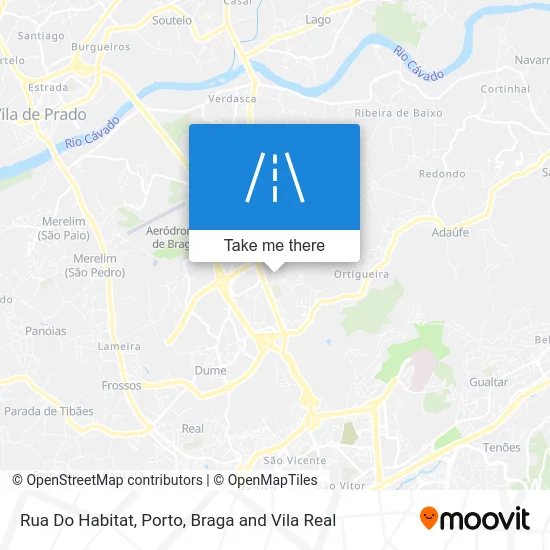 Rua Do Habitat map