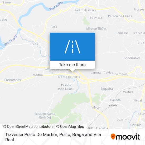Travessa Porto De Martim mapa