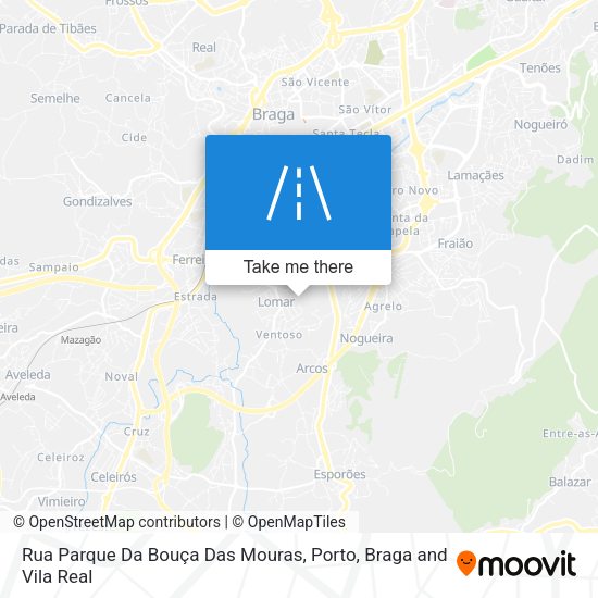 Rua Parque Da Bouça Das Mouras map