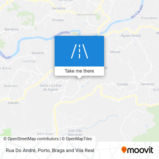 Rua Do André mapa