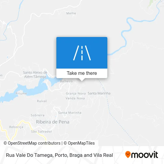 Rua Vale Do Tamega map