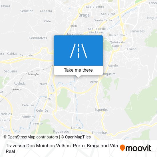 Travessa Dos Moinhos Velhos map