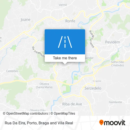 Rua Da Eira map