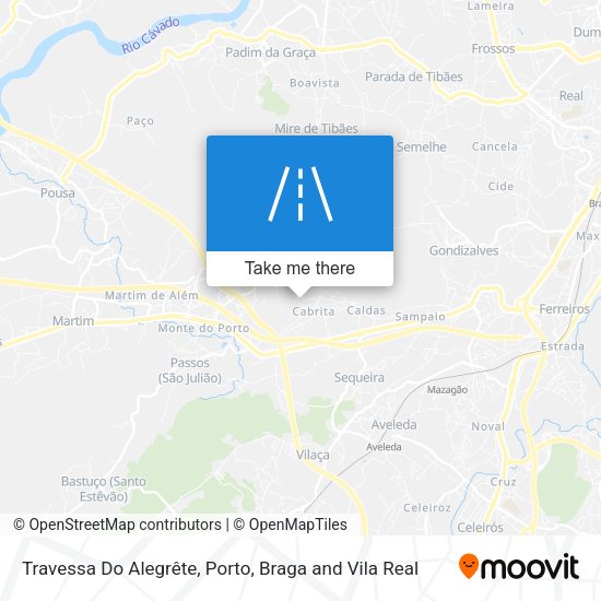 Travessa Do Alegrête mapa