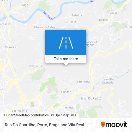 Rua Do Quartilho map