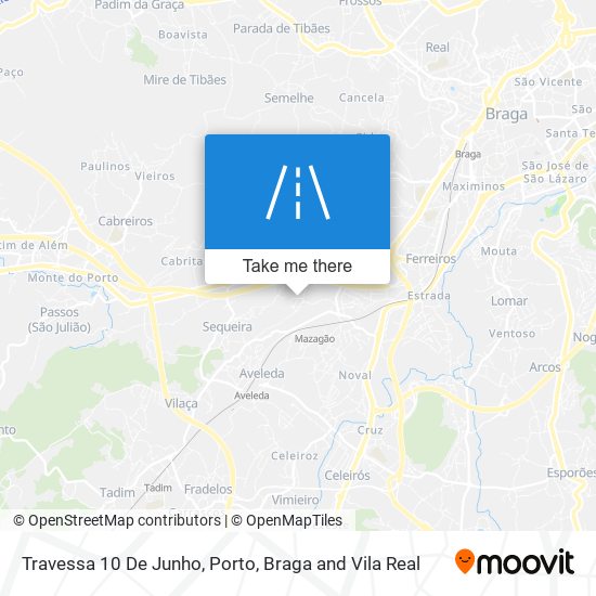 Travessa 10 De Junho map