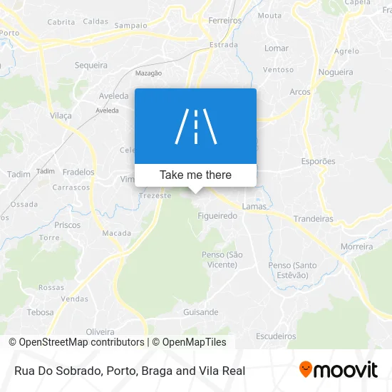 Rua Do Sobrado map