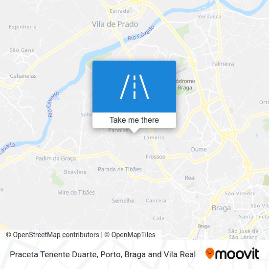 Praceta Tenente Duarte mapa