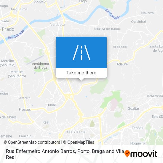 Rua Enfermeiro António Barros map