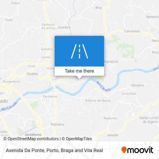 Avenida Da Ponte mapa