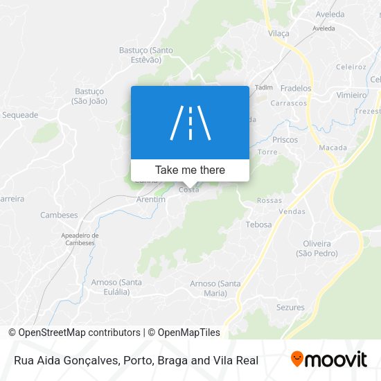 Rua Aida Gonçalves map