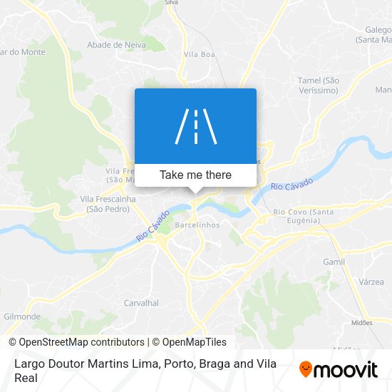 Largo Doutor Martins Lima map