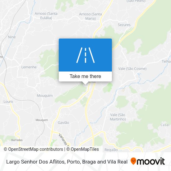 Largo Senhor Dos Aflitos map