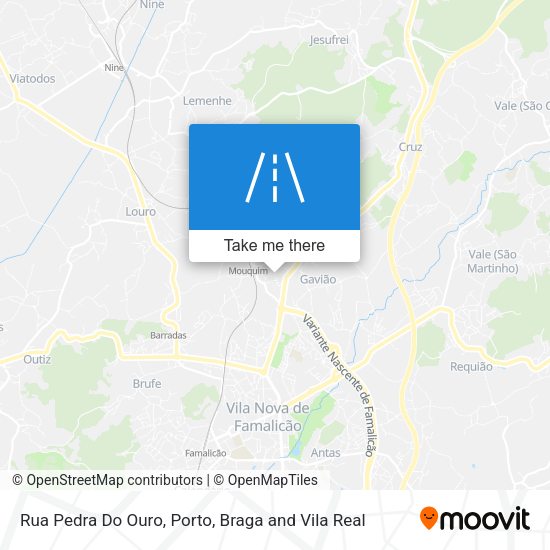 Rua Pedra Do Ouro map