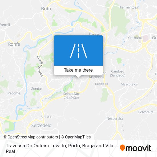 Travessa Do Outeiro Levado map