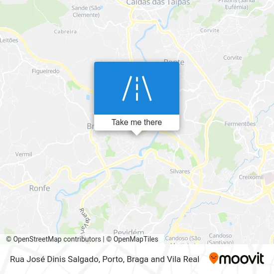 Rua José Dinis Salgado map