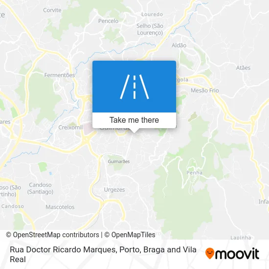 Rua Doctor Ricardo Marques map