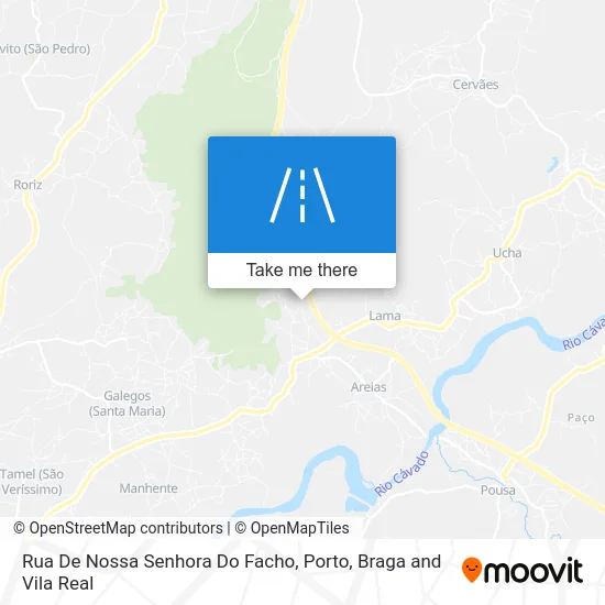 Rua De Nossa Senhora Do Facho map
