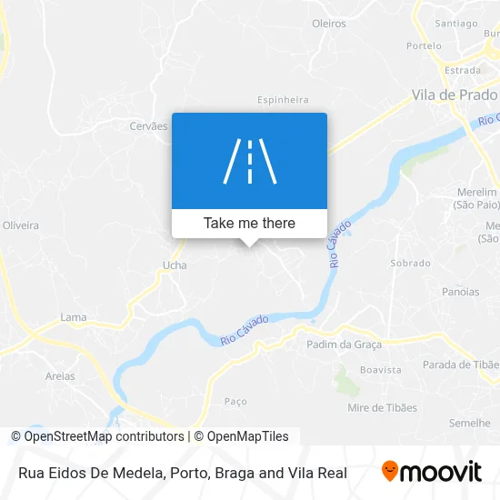 Rua Eidos De Medela map