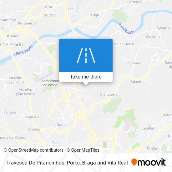 Travessa De Pitancinhos map